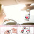 Cute Car Mirror Hanging Accessories, Plaster Funny Swinging Snowman for Cool Rear View Mirror Accessories Car Ornament for Teens & Men Women Gifts...