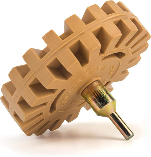 Decal Remover Wheel Sticker Remover w/Drill Adapter Tool Kit Adhesive Decal Eraser Wheel, Remove Vinyl Decals, Stickers, Stripes, Pinstripes, Adhe...