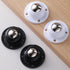Self Adhesive Caster Wheels for Furniture,Storage Box,Trash Can,PC Stainless Steel Universal Pulley 360 Degree Rotating Adhesive Caster Wheels 0.8...