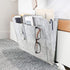 DOURR Felt Bedside Caddy Bed Dorm Bunk Organizer Storage Pocket for Organizing Tablet Magazine Phone Small Things Holder (Gray)...