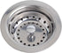 Hydro Master Kitchen Sink Basket Strainer Standard Drains(3-1/2 Inch), Stainless Steel with Rubber Stopper for Kitchen Sinks...
