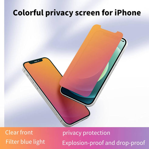 JIEYKJO for iphone 12 pro max Privacy Screen Protector -Flexible Film (Anti-Blue Light, Anti-Glare, Anti-Scratch, Filter Screen Ultraviolet)......