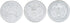 Nordic Ware 01236 Yuletide Cast Cookie Stamps, 3-inch rounds, Silver...