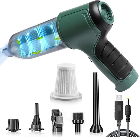Portable Vacuum Cleaner Cordless Aspirateur Voiture, Handheld Mini Vacuum 10000Pa Powerful Suction, Rechargeable Hand Held Car Dust Buster Wireles...