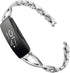 TRUMiRR Compatible Inspire/Inspire HR/Inspire 2/Inspire 3 Band Women, Solid Stainless Steel Watchband Jewelry Strap Feminine Cuff Bracelet for Fit...