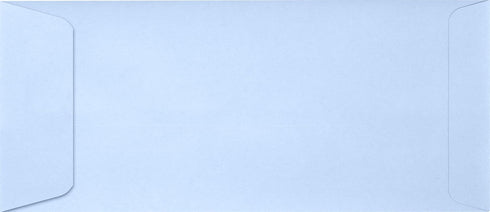 LUXPaper #10 Policy Business Envelopes | Peel & Press | 4 1/8" x 9 1/2" | Baby Blue | 80lb. Text | 50 Qty...