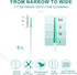 150PCS Interdental Brushes and Dental Floss Picks 2-in-1,Double Head Brush Picks for Teeth,Soft Interdental Toothpicks for Adults,Plastic Toothpic...