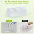Hot Glue Sticks, 50 Pack Mini Crystal Clear Hot Glue Gun Sticks for Kids and Adults DIY Craft, Repairing, Decoration and More...
