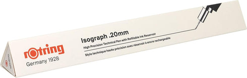 Rotring Isograph Technical Drawing Pen, 0.20 mm...