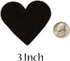 Playfully Ever After 3 inch Felt Hearts 35pc - Neon Pink...