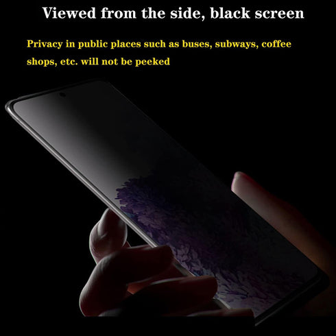 2 Pack Designed for Galaxy Z Fold 3 Privacy Screen Protector, Anti-peep 1PCS Outside Screen Protector +1PCS Inside Screen Protector Soft Film Scra...