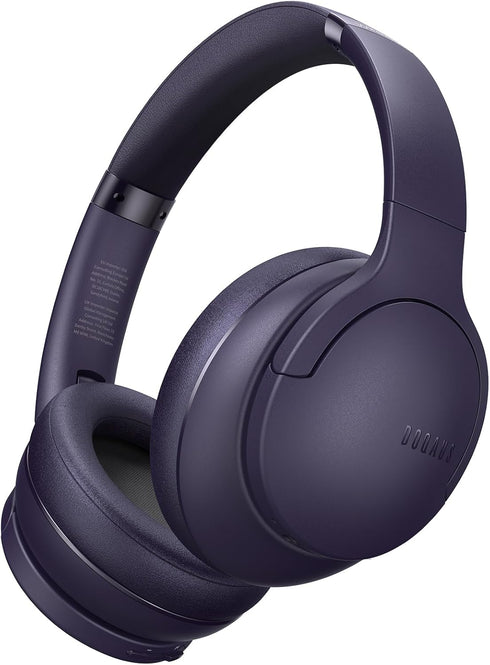 DOQAUS Upgraded Bluetooth Headphones Over Ear, 90H Playtime Bluetooth 5.3 Wireless Headphones 3 EQ Modes, Built-in HD Mic, HiFi Stereo Sound,Deep ...