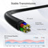 3.5mm Headphone Extension Cable (6Ft/1.8M), 4 Pole Hi-Fi Sound Audio Cable Male to Female AUX Cord, Auxiliary Stereo Extender for Speakers, PC, MP...