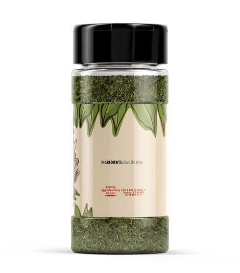 Unpretentious Dill Weed, 1 Cup, Light Anise Taste, Garnish...