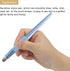 MECCANIXITY Stylus Pens for All Capacitive Touch Screens 2 in 1 Fine Point Disc & Fiber Tips Universal Capacitive Pen Sensitivity, Blue......