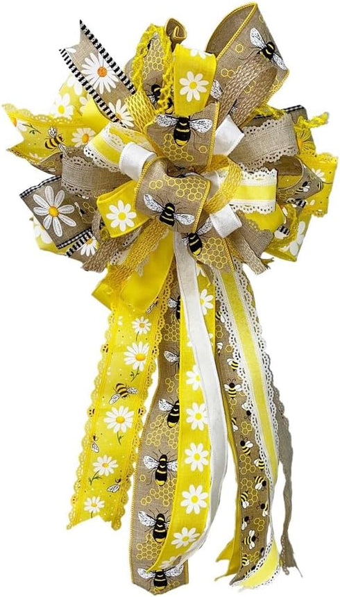 Craig Bachman Honey Bee Canvas Wired Ribbon 2.5 Inches x 10 Yards (Light Beige)...