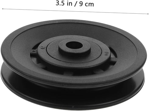 Toddmomy Pulley Wheel Pulley Gym Equipment Cable Fly Machine Cable Crossover Machine Cable Pulley Home Gym Replacement Cables Gym Pulley Universal...