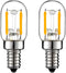 LiteHistory E12 15w Night Light Bulbs 150lm Himalayan Salt lamp Bulb 2700K t22 t7 led Bulb 2Pack...