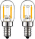 LiteHistory E12 15w Night Light Bulbs 150lm Himalayan Salt lamp Bulb 2700K t22 t7 led Bulb 2Pack...