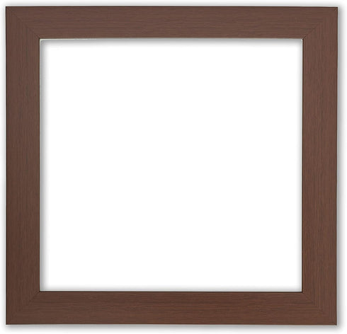 Ebherys 9.5x9.5 Hand Embroidery Frame in Red - Displays Cross Embroidery Displaying Frame 7.5x7.5 With Cardboard - Composite Wood, Metal Tabs, Tab...