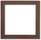 Ebherys 9.5x9.5 Hand Embroidery Frame in Red - Displays Cross Embroidery Displaying Frame 7.5x7.5 With Cardboard - Composite Wood, Metal Tabs, Tab...