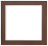 Ebherys 9.5x9.5 Hand Embroidery Frame in Red - Displays Cross Embroidery Displaying Frame 7.5x7.5 With Cardboard - Composite Wood, Metal Tabs, Tab...