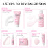 Sakura Skincare Gift Set, Skin Daily Care Travel Kit with Cleanser, Toner, Serum, Eye Cream, Face Cream for Women Girls (5pcs)...