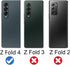 for Samsung Galaxy Z Fold 4 5G Dual SIM Card Tray Card Holder Slot Replacement Parts + Open Eject Pin (Black)...