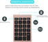 Gugxiom Bluetooth Number Pad,Bluetooth 5.0 Number Pad with Shortcut Keys,22 Keys Portable Financial Accounting Extensions 10 Keys for Laptop Deskt...