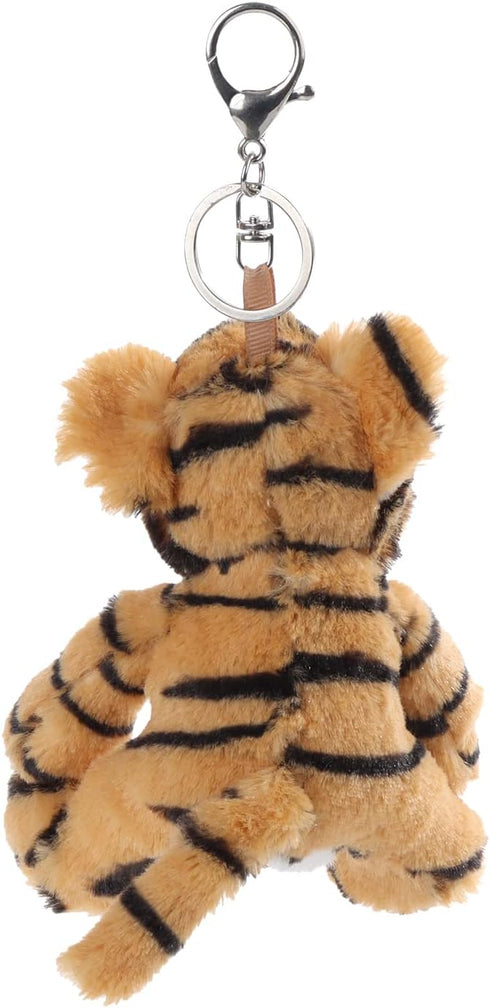 Apricot Lamb Cute Toys Plush Classic Tiger Stuffed Animal Soft Keychain for Kids Bag, Purse, Backpack, Handbag (4 Inches)...