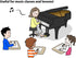 Dry Erase Music Staff White Board, Portable A4 Size (8.3"×11.7")...