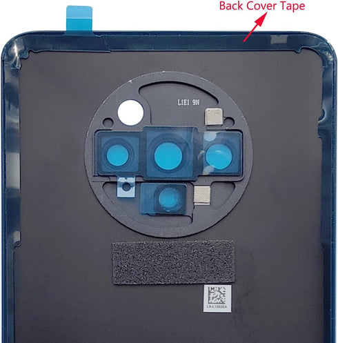 ubrokeifixit for OnePlus 7T Housing Rear Glass Back Door Cover Replacement/Adhesive for OnePlus 7T HD1900 HD1901 Dual SIM 6.55"(NOT for 7T Pro 6.6...