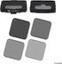 CamKix Cinematic ND Filter Pack Compatible with GoPro Hero 5-4 Neutral Density Filters (ND2/ND4/ND8/ND16) - Perfect for Aerial - Not for use with ...