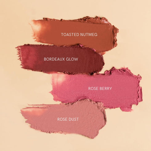 HAN Skincare Cosmetics Vegan, Cruelty-Free 3-in-1 Multistick for Cheeks, Lips, Eyes, Bordeaux Glow...