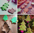 Christmas Cookie Cutters Set - Holiday Mini Cookie Cutter set of 10, Include: Gingerbread House, Snowflake, Christmas Tree, Gingerbread girl, Hear...