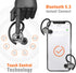 Wireless Bluetooth Earbuds for Small Ears Canal, Running Headphones with Microphone, IPX7 Waterproof, Noise Isolation Wireless Earphones for Sport...