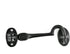 Renovators Supply Manufacturing Door Latch Lock 4.5 in. Black Wrought Iron Swivel Style Hook and Eye Latch for Door with Mounting Hardware...