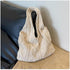 Women's Shoulder Handbags Cute tote bags Large knit bag Aesthetic Crocheted bags Shopping bag...