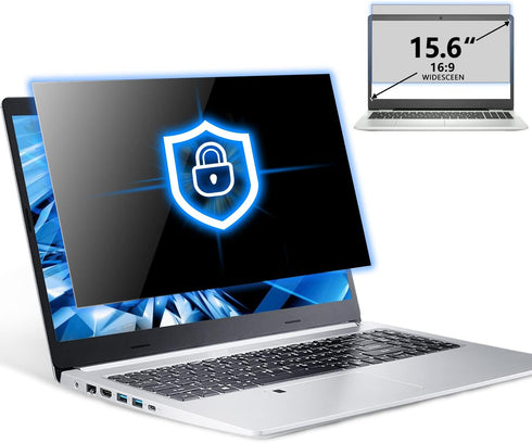 FILMEXT Laptop Privacy Screen 15.6 inch Privacy Screen Filter for Laptop 15.6" Asus/15.6" Acer/15.6HP/Dell/Toshiba 16:9, Anti-Spy,Anti-Glare Anti ...