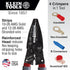 Klein Tools 1019 Klein Kurve Wire Stripper / Crimper / Cutter for B and IDC Connectors, Made in USA, Terminals, More...