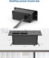 Conference Recessed Power Strip,20W USB C Fast Charging,Furniture Recessed Outlet,2 Outlets,2 USB Ports Table Power Strip,Flush Mount Power Strip ...