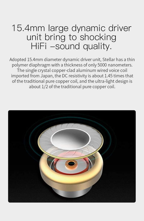 KB EAR Stellar Wired Earbuds Ear Buds Wired Earphones Noise Isolating in-Ear Monitors,Compatible with Tablets, Android Phone,MP3 Player (White no ...