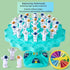 51pcs Children's Balance Astronaut Balance Tree Folding Happy Intelligence Early Education Decompression Game Table Battle, Decorating Characters...