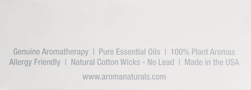 Aroma Naturals Ambiance Votive Candle, Yellow/Orange/Lemongrass, 6 Count...