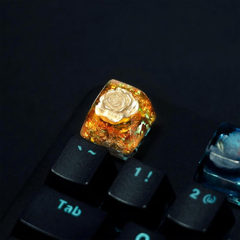 Gaming Resin Artisan Keycaps OEM,ESC keycap,Handmade Resin Custom Keycaps for Cherry MX Switches Gaming Mechanical Keyboard,Gifts for PC Game Love...