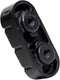 Exhaust Hanger Rubber with Stainless Steel Inside, Universal Hole Size Diameter 12mm (0.47inch), Muffler Bracket Mount, High Density Rubber Isolat...