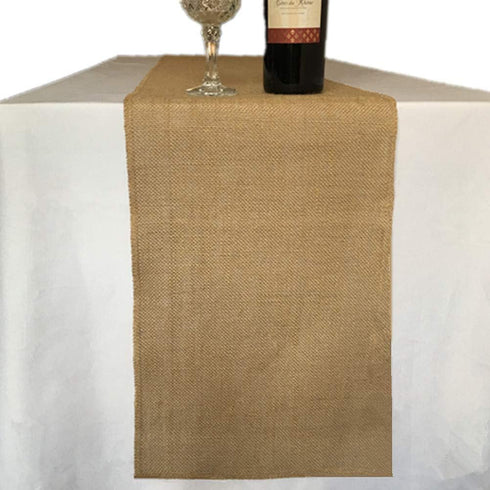 (TM) 12 X 108'' Natural Hessian Table Runners Rustic Burlap Wedding Jute Party Decor Bunting...