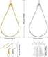 240PCS Earrings Beading Hoop Teardrop Beading Earring Hoops Beading Hoop Earring Finding Components for DIY Jewelry Making 100PCS Earring Hooks 10...