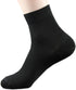 October Elf Men's Crew Ankle Thin Cotton Dress Socks - Short Athletic Socks...