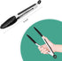 9 Inch Kitchen Tongs, Cooking Tongs with Silicone Tips and Stainless Steel Handle, Non Stick Heat Resistant Tongs for Cooking, Buffet, Salad Servi...